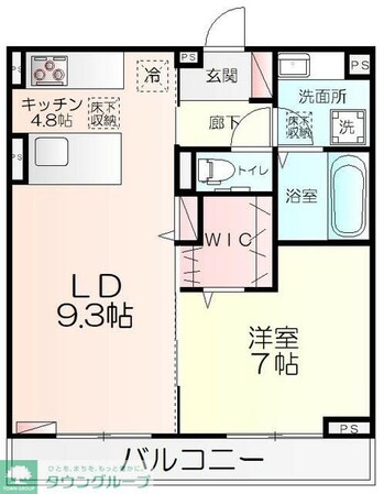 グラン・クレールの物件間取画像